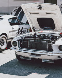 Photographie Ford Mustang de Course