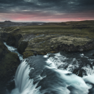 PHOTOGRAPHIE “CHUTE INCONNUE”, ISLANDE