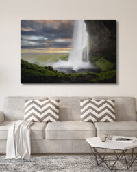 Photographie ISLANDE "Seljalandsfoss"