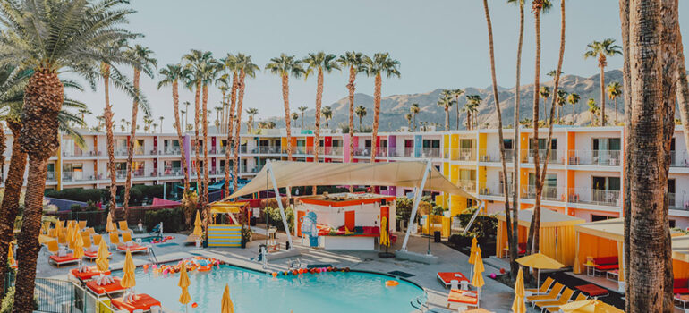 L’histoire de L’hôtel The Saguaro – Palm Springs